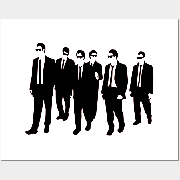 Reservoir Dogs Wall Art by OtakuPapercraft